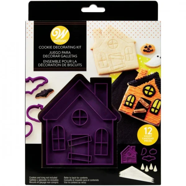 Kit Biscuits Maison Hantée Halloween Wilton meilleur cadeau 1