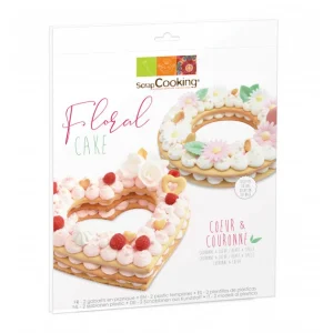 SOLDES TOUT À Kit Coeur Et Couronne Cake Scrapcooking 6