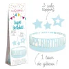 Kit Décor Gâteau Anniversaire (4 Pièces) Scrapcooking magasin pour 8