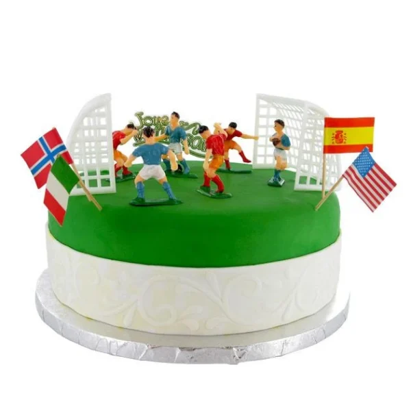 site pas cher GATODECO Kit Décor Gâteau Football (10 Pièces) 1