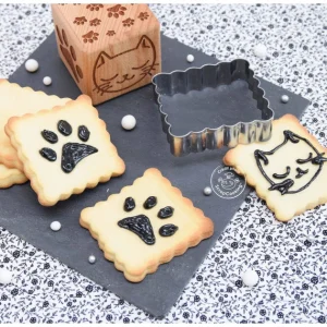 Kit Décoration Biscuit Motif Chat Scrapcooking mode 7