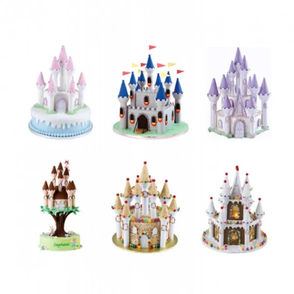 Kit Décoration Gâteau Château Wilton achat 4