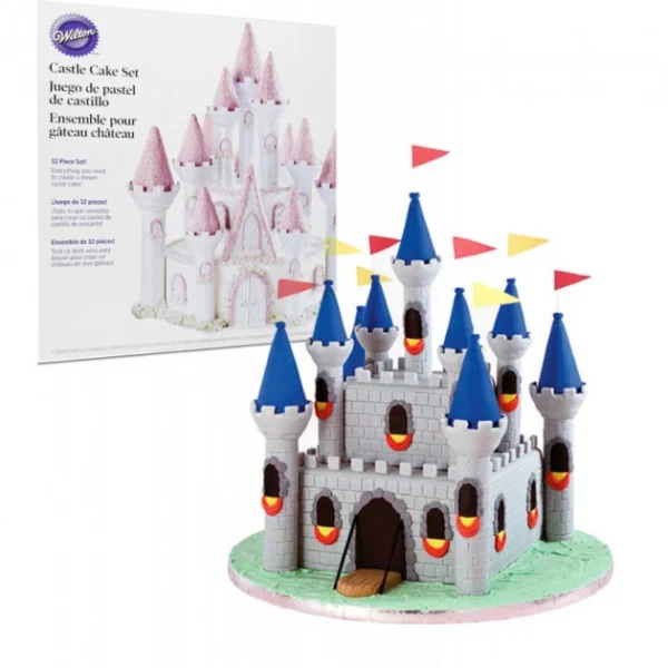 Kit Décoration Gâteau Château Wilton achat 1