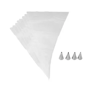 prix de gros Kit Douille Pâtisserie (x4) Et Poches (x8) Wilton 9