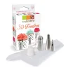 Kit Douilles Inox Froufrou Ruban 3D Scrapcooking excellente qualité 7