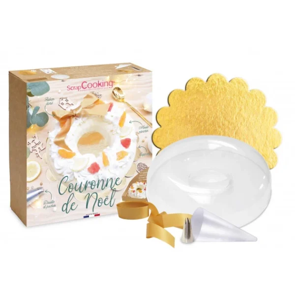 Kit Gâteau Couronne De Noël Scrapcooking Les achats en ligne 3