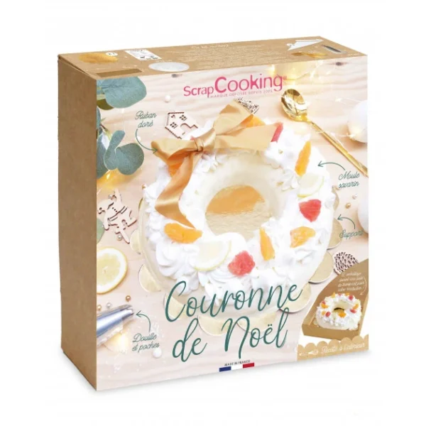 Kit Gâteau Couronne De Noël Scrapcooking Les achats en ligne 1