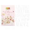 Livraison internationale Kit Letter Cake 26 Lettres Scrapcooking 10