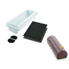 Kit Moule à Bûche Torsade Plastique 25 X 8 Cm X H 6,7 Cm Silikomart Professional outlet soldes 7