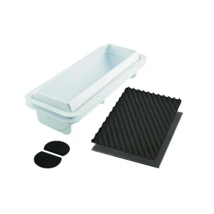 Kit Moule à Bûche Torsade Plastique 25 X 8 Cm X H 6,7 Cm Silikomart Professional outlet soldes 9