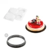 Kit Moule Silicone 2 Tartes Ø 150mm Silikomart Professional soldes de Noël 19