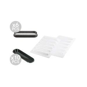 Kit Moule Silicone 6 Tartelettes Oblong 14,6 Cm Silikomart Professional le grand escompte 11