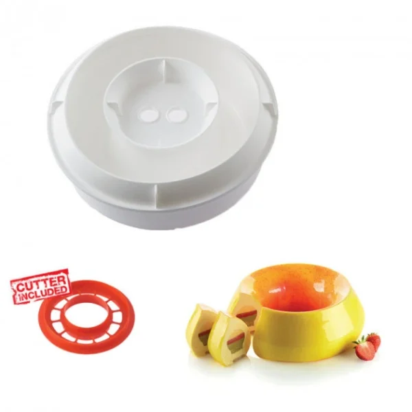 Kit Moule Silicone Flamme Ø 240mm Silikomart économies garanties 1