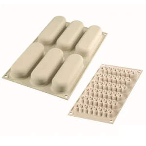 Kit Moule Silicone Pop Eclair (x2) Silikomart 3D Design pas cher en ligne 12