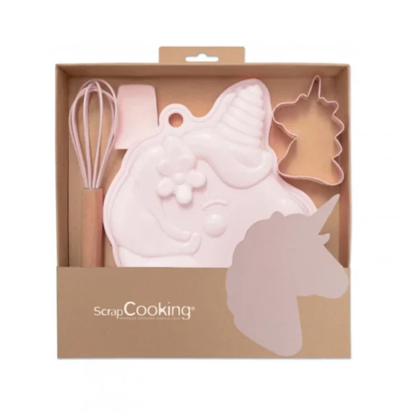 excellent qulity Kit Pâtisserie Enfants Licorne Scrapcooking 1