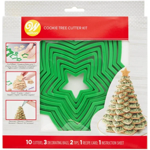 soldes luxe Kit Sapin En Biscuit Wilton 1