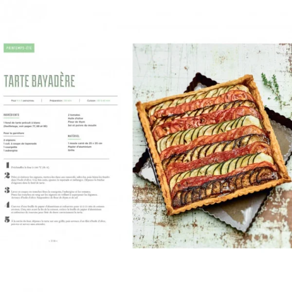 HACHETTE CUISINE Livre De 70 Recettes Tartes Pour Tous De Jean-François Piège, Hachette nouvelle saison 3