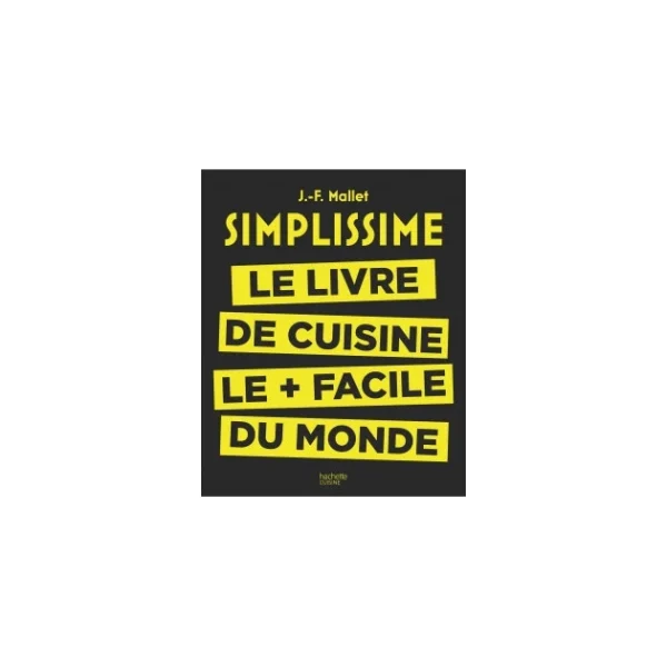 pas cher marque HACHETTE CUISINE Livre De Cuisine Le + Facile Du Monde, Chez Hachette 1