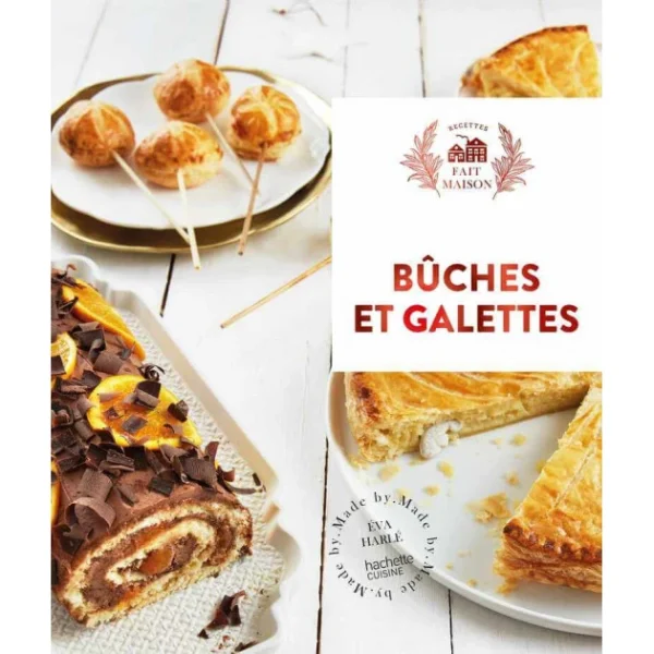 site en ligne HACHETTE CUISINE Livre De Recettes Bûches Et Galettes, Chez Hachette 1