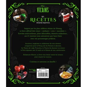 HACHETTE CUISINE Livre De Recettes Disney Villains – Les Recettes Désenchantées, Chez Hachette Officielle 11