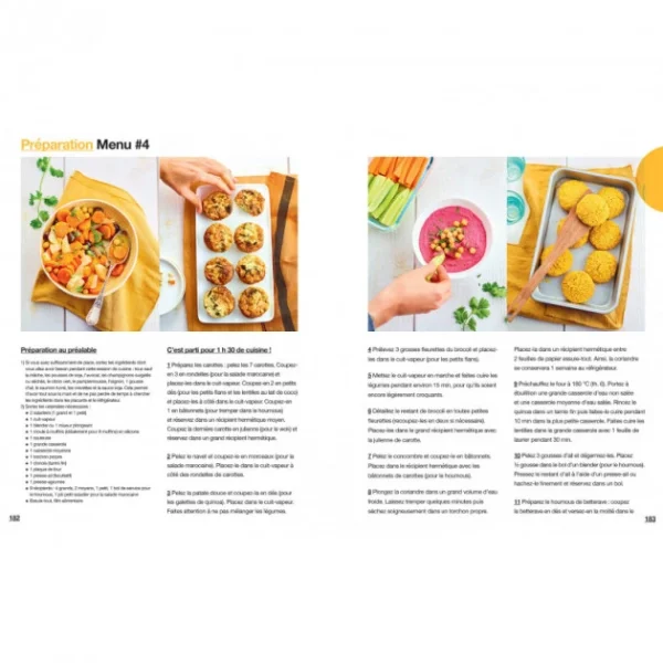 en ligne HACHETTE CUISINE Livre De Recettes En 2H Je Cuisine Light Pour Toute La Semaine, Hachette 5