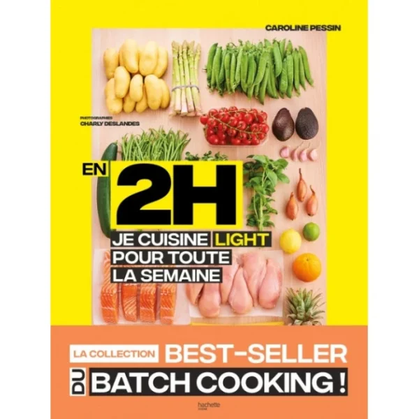 en ligne HACHETTE CUISINE Livre De Recettes En 2H Je Cuisine Light Pour Toute La Semaine, Hachette 1