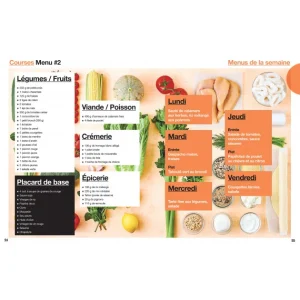 HACHETTE CUISINE Livre De Recettes En 2H Je Cuisine Light Pour Toute La Semaine Tome 2 dernières 9