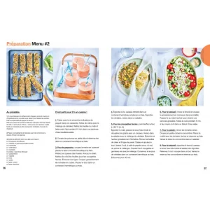 HACHETTE CUISINE Livre De Recettes En 2H Je Cuisine Light Pour Toute La Semaine Tome 2 dernières 11