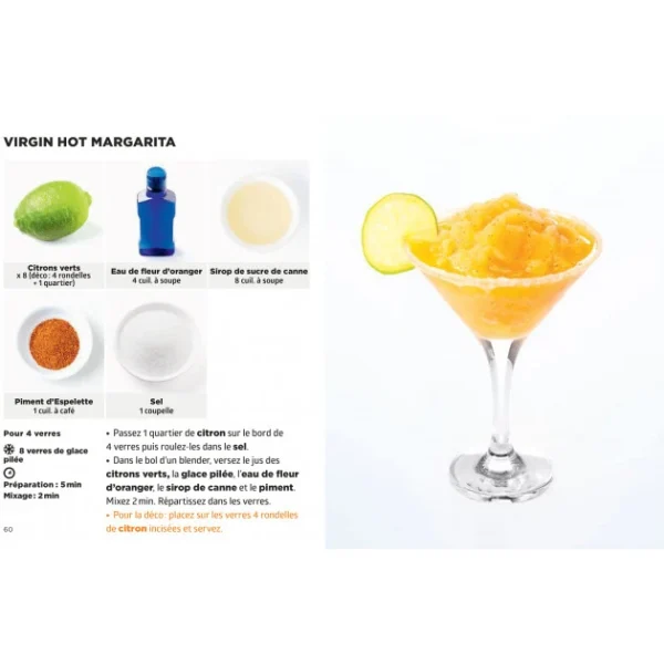 HACHETTE CUISINE Livre De Recettes Les Cocktails Sans Alcool Les + Faciles Du Monde, Chez Hachette le grand escompte 5