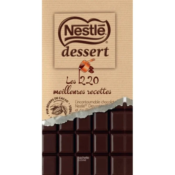 à prix imbattables HACHETTE CUISINE Livre De Recettes : Nestlé Dessert – Les Meilleures Recettes Au Chocolat 1