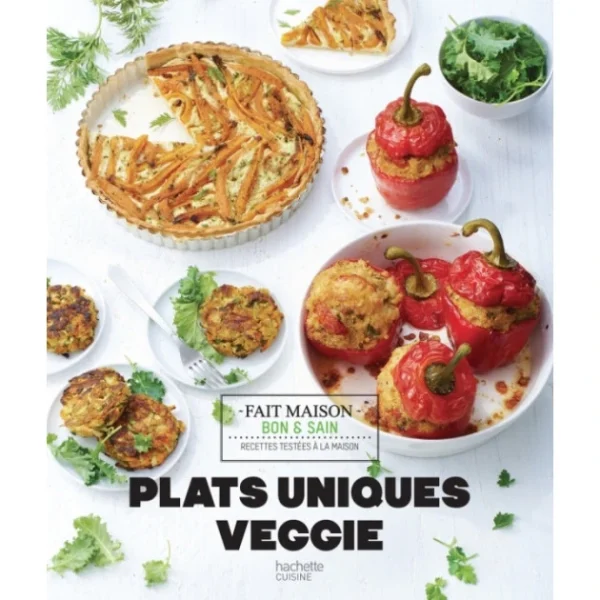 en ligne officielle HACHETTE CUISINE Livre De Recettes Plats Uniques Veggie, Chez Hachette 1