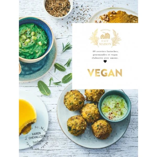 livraison la plus rapide HACHETTE CUISINE Livre De Recettes Vegan, Chez Hachette 1