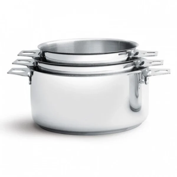 Les achats en ligne De Buyer Lot De 3 Casseroles Twisty 16, 18 Et 20 Cm 1