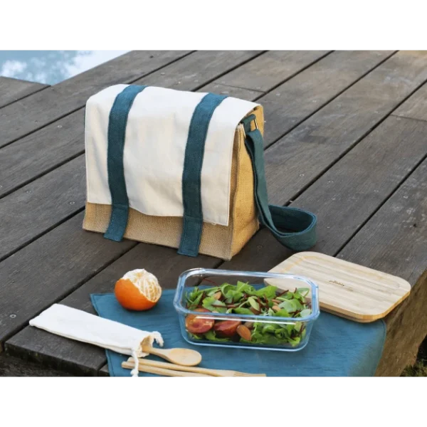 Lunch Bag à Bandoulière Avec Set De Table Pebbly magasin en ligne france 3