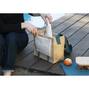 Lunch Bag à Bandoulière Avec Set De Table Pebbly magasin en ligne france 9