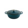 Nouveau Marmite En Fonte 26 Cm Deep Teal Le Creuset Signature 10