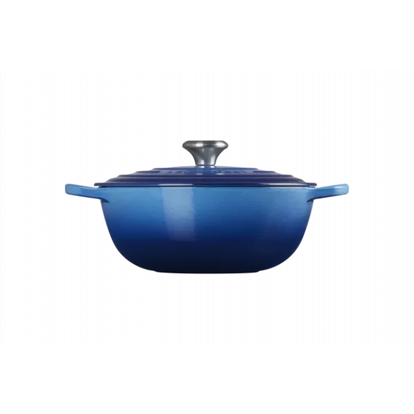 Marmite En Fonte 26 Cm Azur Le Creuset Signature offre spéciale 3