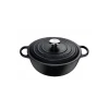 vente chaude Marmite En Fonte 26 Cm Noir Mat Le Creuset Signature 5