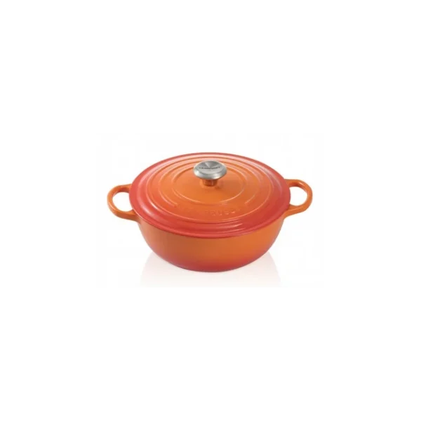 destockage Marmite En Fonte 26 Cm Volcanique Le Creuset Signature 1