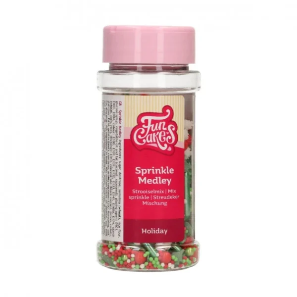 Mélange Paillettes De Noël 65g Funcakes mode pas chere 1