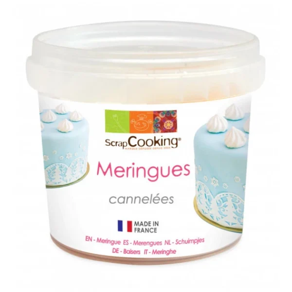 Meringues Cannelées 40g Scrapcooking outlet soldes 1