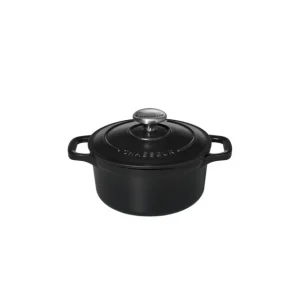 site officiel Mini Cocotte En Fonte Ronde 12 Cm Noir Mat Chasseur 10