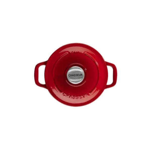 magasins pas chers Mini Cocotte En Fonte Ronde 12 Cm Rubis Chasseur 1