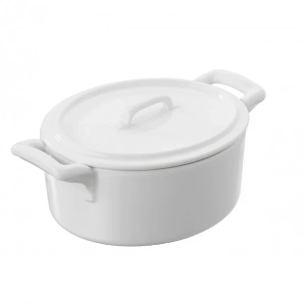 online boutique Mini Cocotte Ovale Blanche 8cl Belle Cuisine Revol 1