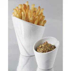 site soldes Mini Cornet De Frites Blanc 5cl French Classique Revol 8