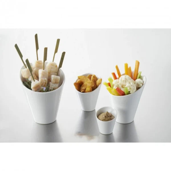 site soldes Mini Cornet De Frites Blanc 5cl French Classique Revol 5