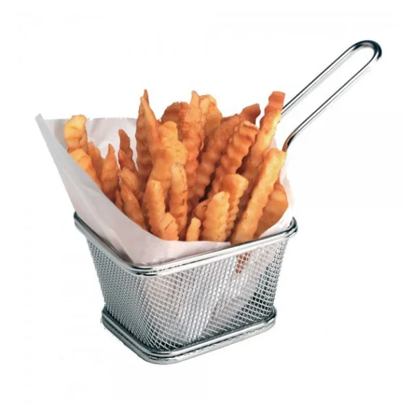 TELLIER Mini Panier à Frites Inox 1 Portion ultratendance 1