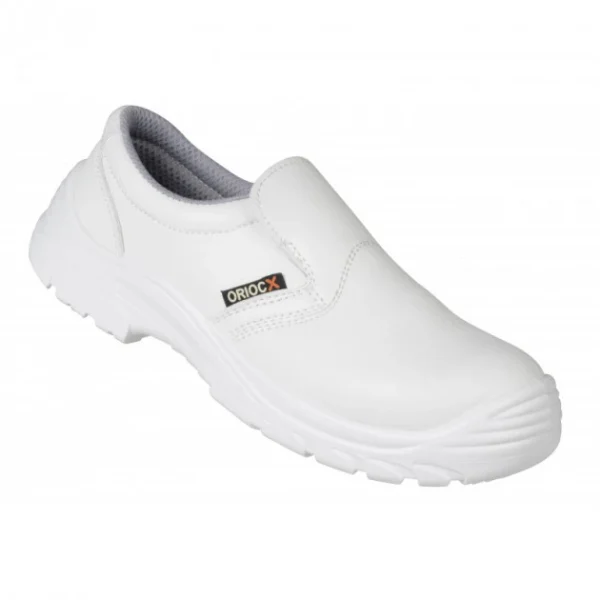 Mocassins De Sécurité T.45 Blanc QUINTANAR Robur soldes pas cher 1