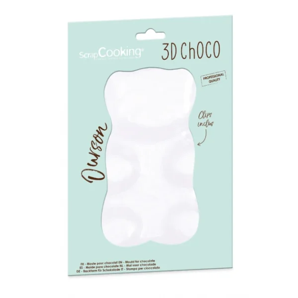 Moule 3D Chocolat Ourson Scrapcooking magasin en ligne france 1