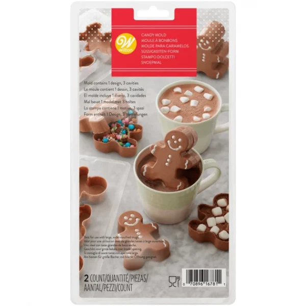 Moule 3D Pain D’Epices Pour Bomb Chocolat Chaud Wilton authentiques 1